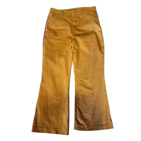 Level 99 Tan Flare women's pants - Picture 2 of 5